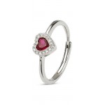 Anillo Boccadamo Sophie Mujer AN470R Corazón Imagen del Anillo Boccadamo Sophie Mujer AN470R Corazón