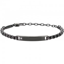 Men's Breil Bracelet Tag & Cross TJ3223