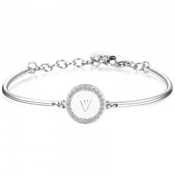 Women's Brosway Bracelet Chakra Letter V BHK145
