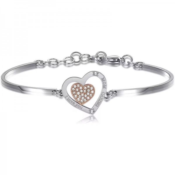 Acquistare Bracciale Donna Brosway Chakra BHK437 Cuori