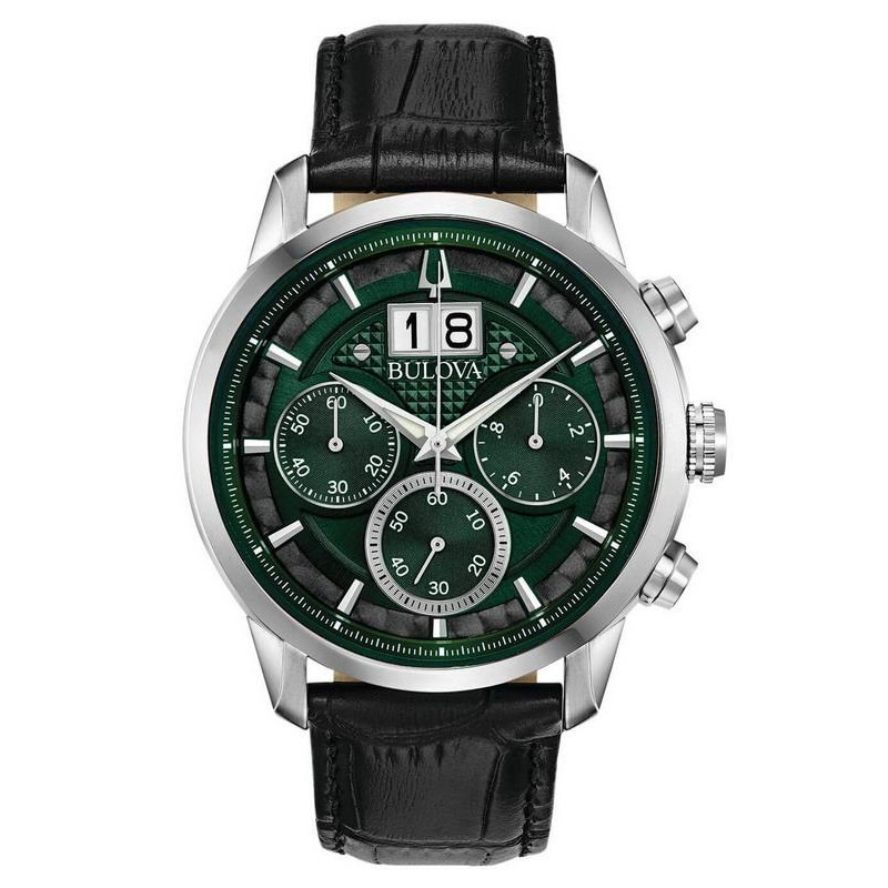 Men's Black Ion 98C121 Quartz Classic Watch | Bulova