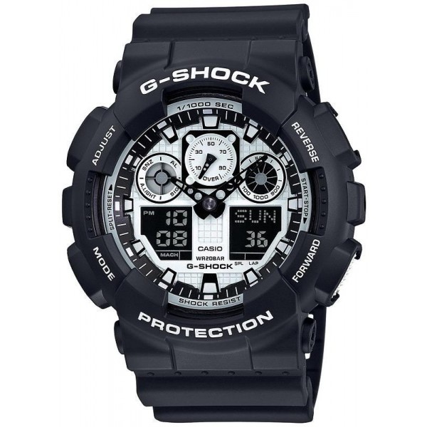 Casio G-Shock Herrenuhr GA-100BW-1AER kaufen