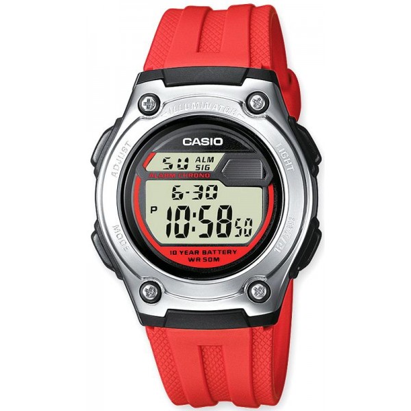 Casio Collection Мужские Часы W-211-4AVES Купить Casio Collection Мужские Часы W-211-4AVES
