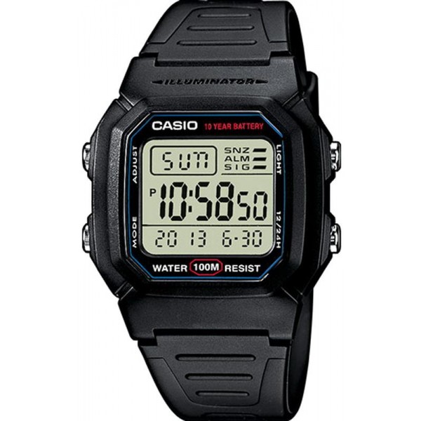 Buy Casio Collection Mens Watch W-800H-1AVES