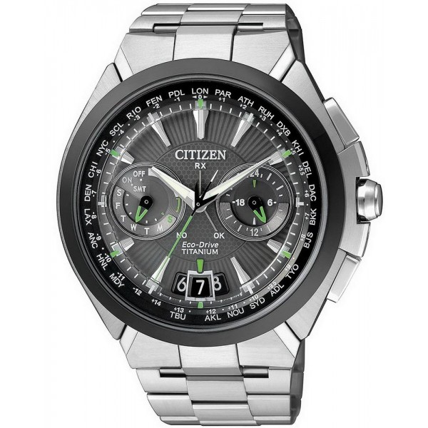 Buy Citizen Men's Watch Satellite Wave Titanium Eco-Drive CC1084-55E