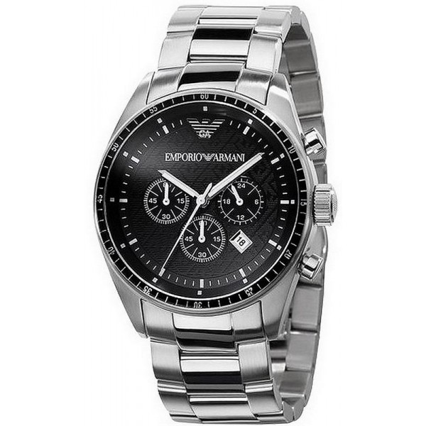 Men's Emporio Armani Watch AR0585 Chronograph - Crivelli Shopping