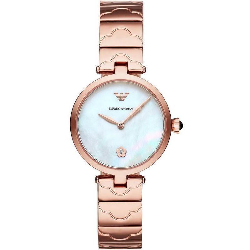 Armani ladies watch mother of clearance pearl