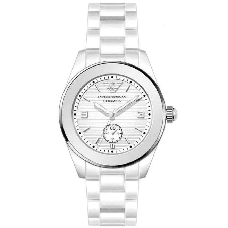 Women's Emporio Armani Watch Ceramica AR1425 - Crivelli Shopping