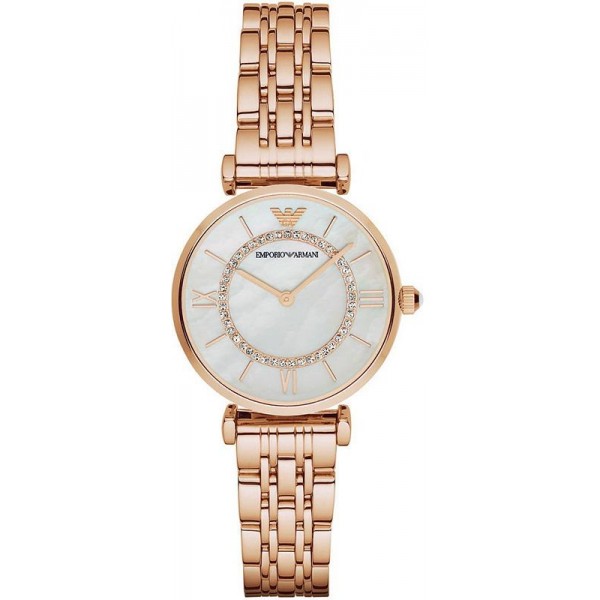 Women's Emporio Armani Watch Gianni T-Bar AR1909 Mother of Pearl Buy Women's Emporio Armani Watch Gianni T-Bar AR1909 Mother of Pearl