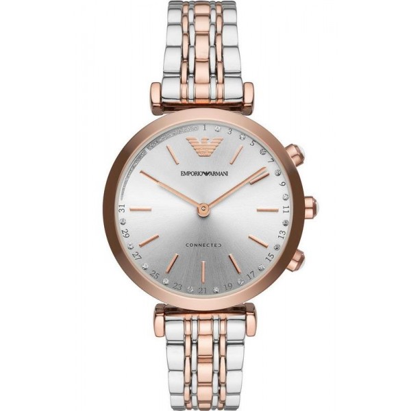 Women's Emporio Armani Connected Watch Gianni T-Bar ART3019 Hybrid Smartwatch Buy Women's Emporio Armani Connected Watch Gianni T-Bar ART3019 Hybrid Smartwatch