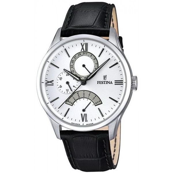 Buy Men's Festina Watch Retro F16823/1 Quartz Multifunction