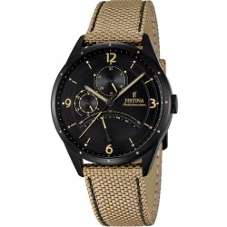Men's Festina Watch Retro F16849/1 Quartz Multifunction