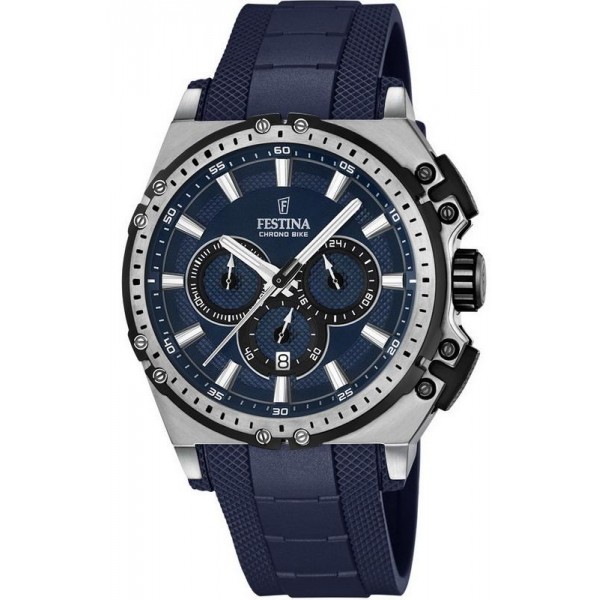 Buy Festina Men's Watch Chrono Bike F16970/2 Chronograph Quartz