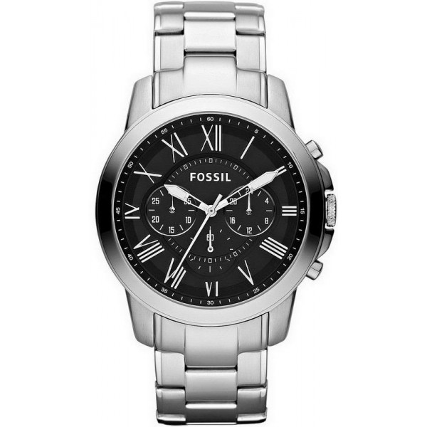 Fossil Мужские Часы Grant FS4736 Кварцевый Хронограф Купить Fossil Мужские Часы Grant FS4736 Кварцевый Хронограф