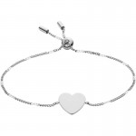 Image of the Fossil Drew - Womens Steel Bracelet - JF03329040 - Heart
