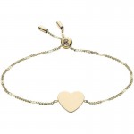 Image of the Fossil Drew - Womens Steel Bracelet - JF04332710 - Heart