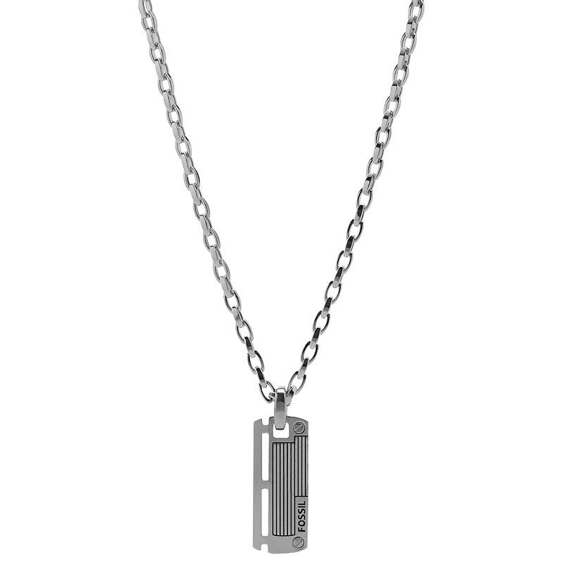 Fossil Men's Meaningful Moments Stainless Steel Pendant Necklace |  Willowbrook Shopping Centre