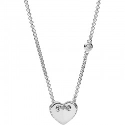 Comprar Collar Mujer Fossil Sterling Silver JFS00425040 Corazón