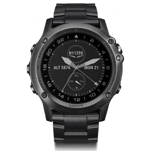 Buy Garmin Men's Watch D2 Bravo Sapphire 010-01338-35 Aviation GPS Smartwatch