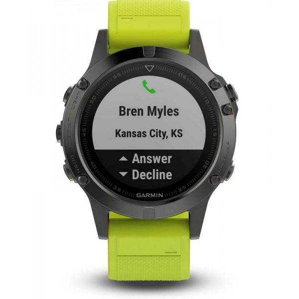 Buy Men's Garmin Watch Fēnix 5 010-01688-02 GPS Multisport Smartwatch