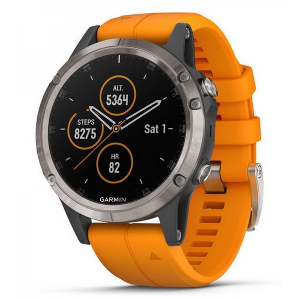 Acquistare Orologio Uomo Garmin Fēnix 5 Plus Sapphire 010-01988-05 GPS Smartwatch Multisport