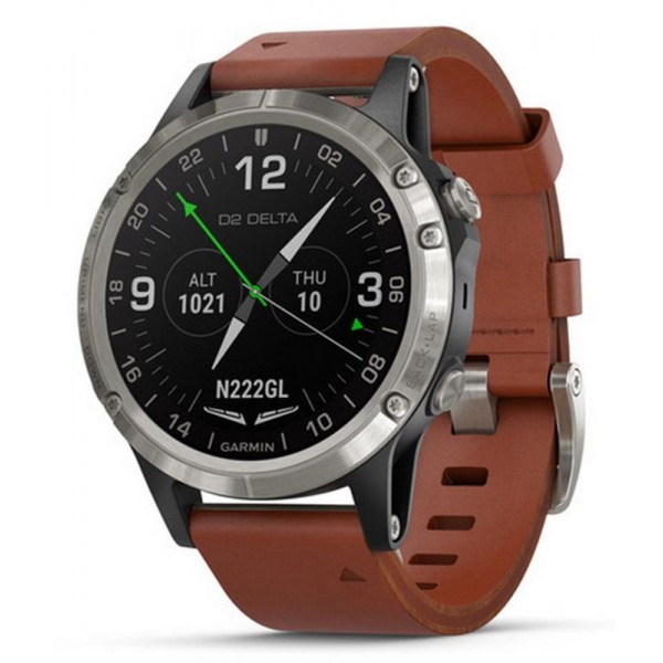 Comprar Reloj Hombre Garmin D2 Delta Sapphire Aviator 010-01988-31 Aviation GPS Smartwatch