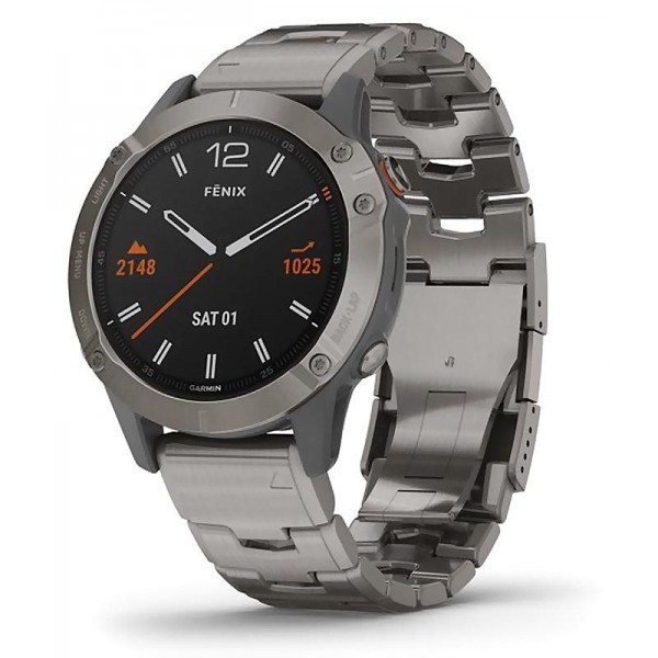 Купить Garmin Мужские Часы Fēnix 6 Sapphire 010-02158-23 GPS Multisport Smartwatch