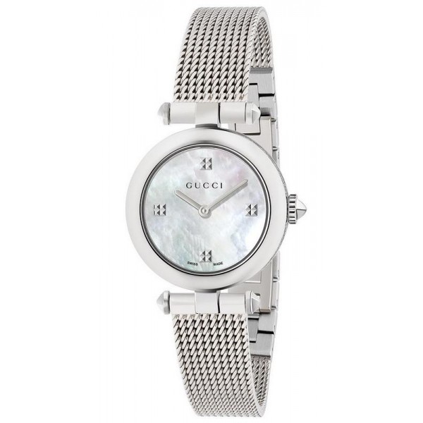 Buy Gucci Ladies Watch Diamantissima Small YA141504 Mother of Pearl