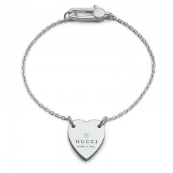 Gucci Ladies Bracelet Trademark YBA223513001017 Heart