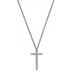 Buy Men's Gucci Necklace Silver YBB31048400100U Cross
