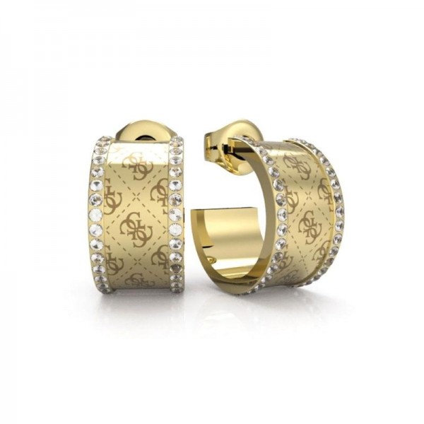 Buy Guess Ladies Earrings Round Harmony JUBE01159JWYGT/U