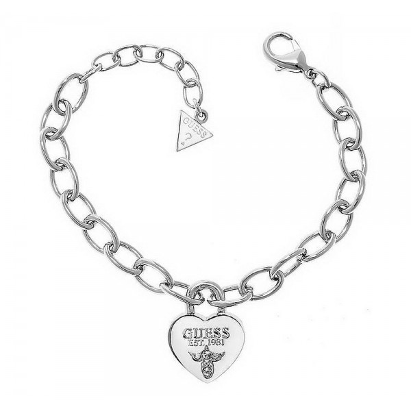 Acheter Bracelet Femme Guess Iconic UBB21567-S Cœur