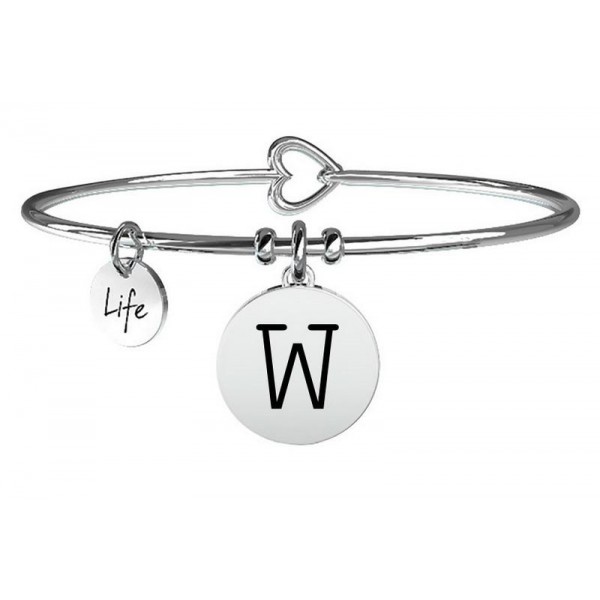 Buy Kidult Ladies Bracelet Symbols Letter W 231555W