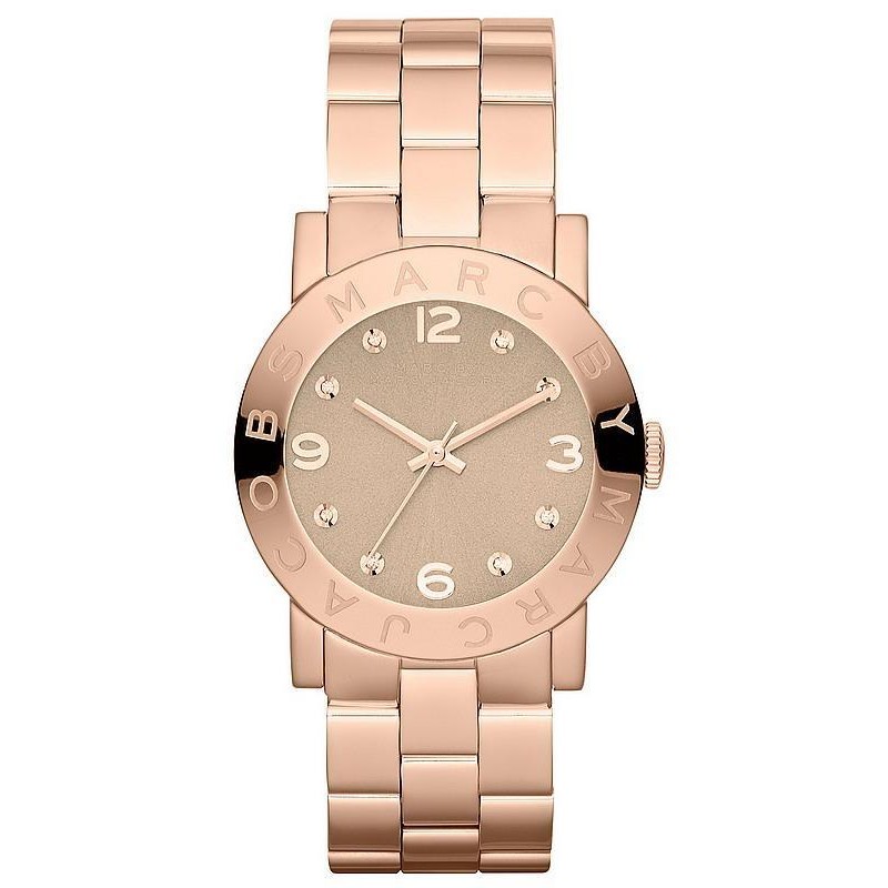 Marc By Marc Jacobs Amy Black Women's Gold Classic Watch MBM3273 – Big  Daddy Watches