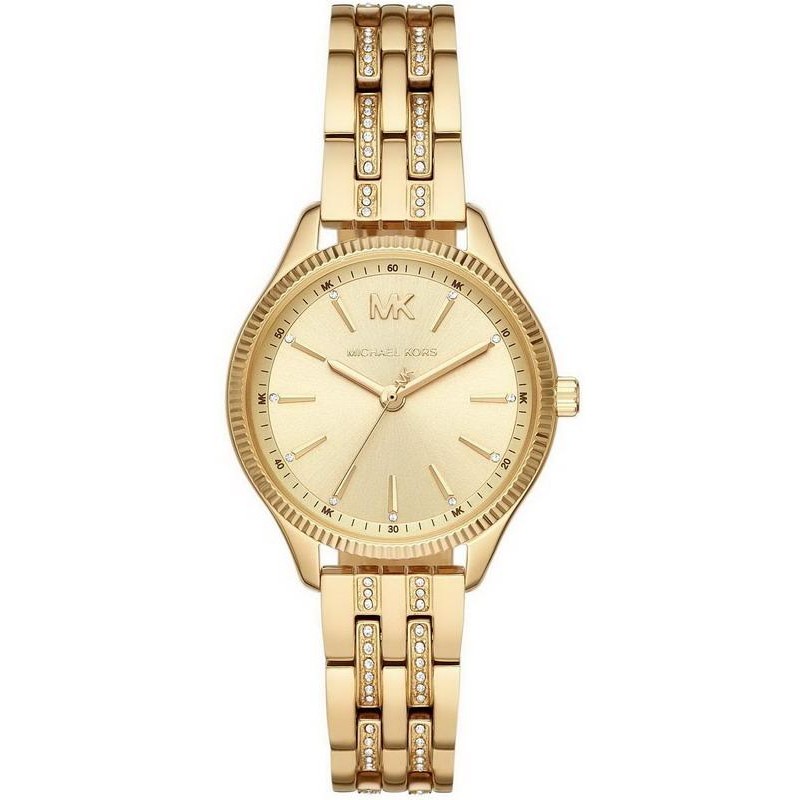 Michael Kors Lauryn Quartz Crystal Black Dial Ladies Watch MK3724 – Watches  of America