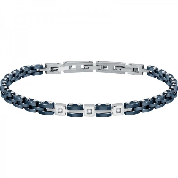 Image of the Morellato Diamonds Mens Bracelet SAUK04
