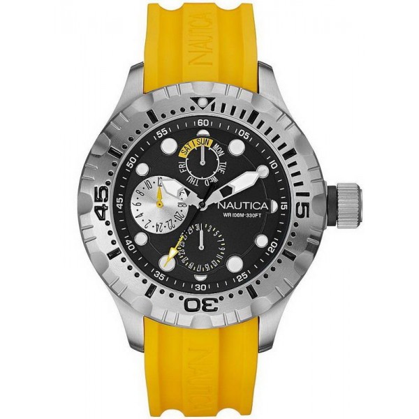 Buy Men's Nautica Watch BFD 100 A15107G Multifunction
