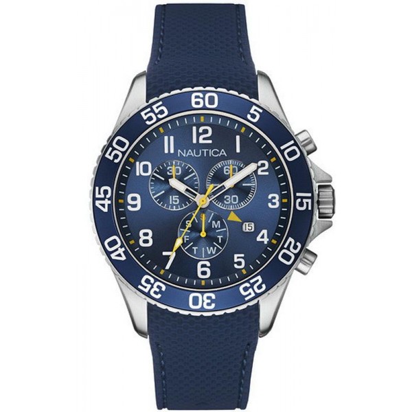 Buy Men's Nautica Watch NST 19 NAI15501G Chronograph