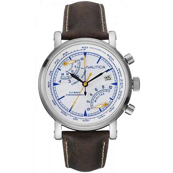 Купить Nautica Мужские Часы NFB 01 Fly Back NAI17505G Хронограф