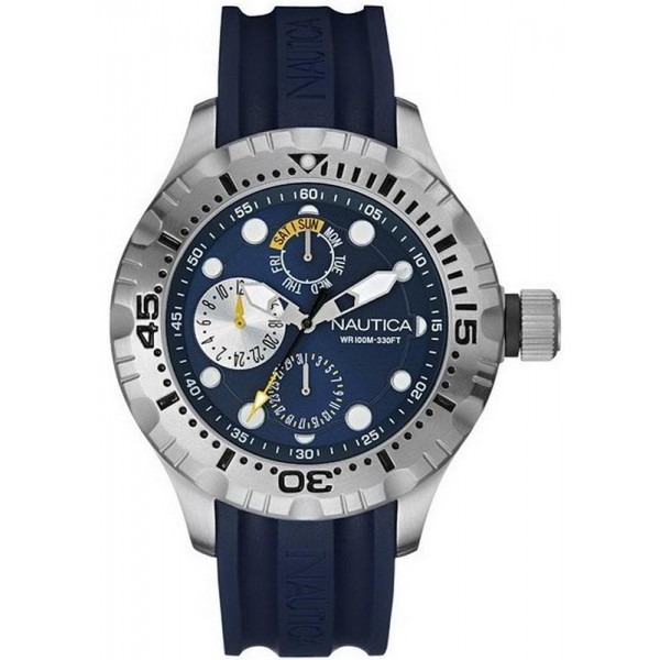 Buy Nautica Men's Watch BFD 100 Box Set NAI17512G Multifunction