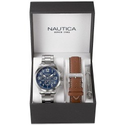 Montre Homme Nautica NCC 01 Box Set NAI18509G Chronographe