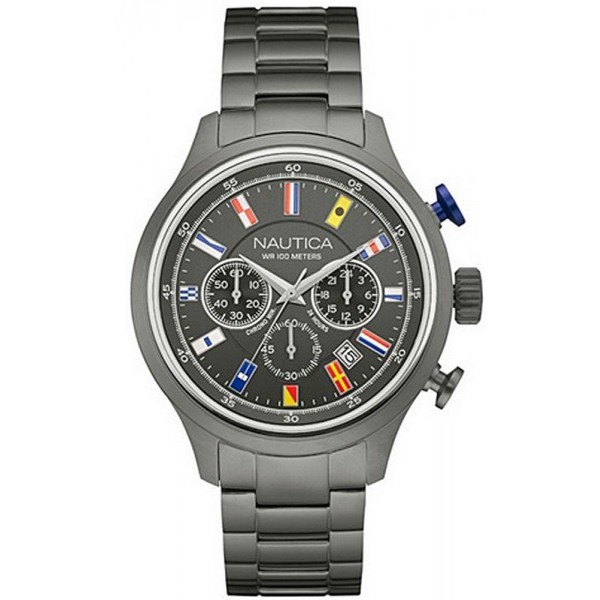 Купить Nautica Мужские Часы NCT 16 Flag NAI20011G Хронограф