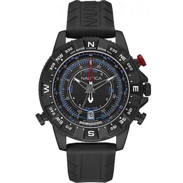 Купить Nautica Мужские Часы NSR 103 Tide Temp Compass NAI21001G