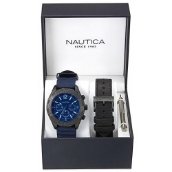 Montre Femme Nautica NST 402 Box Set NAI22508G Chronographe