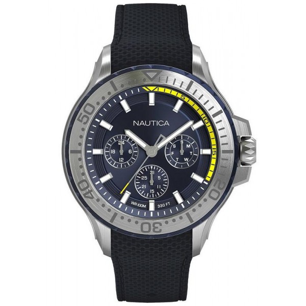 Buy Nautica Men's Watch Auckland NAPAUC003 Multifunction