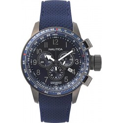 Men's Nautica Watch Galley Box Set NAPGLY001 Chronograph