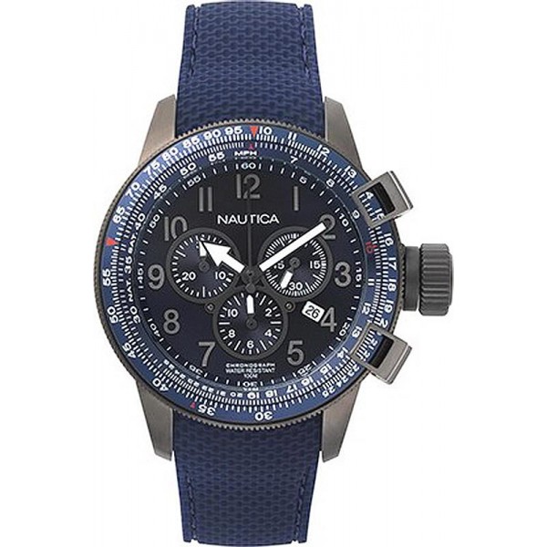 Buy Men's Nautica Watch Galley Box Set NAPGLY001 Chronograph