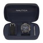 Buy Men's Nautica Watch Miami Flags Box Set NAPMIA008 Multifunction