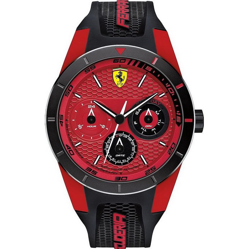 Ferrari Scuderia 0830683 Speed Racer Black Men's Watch