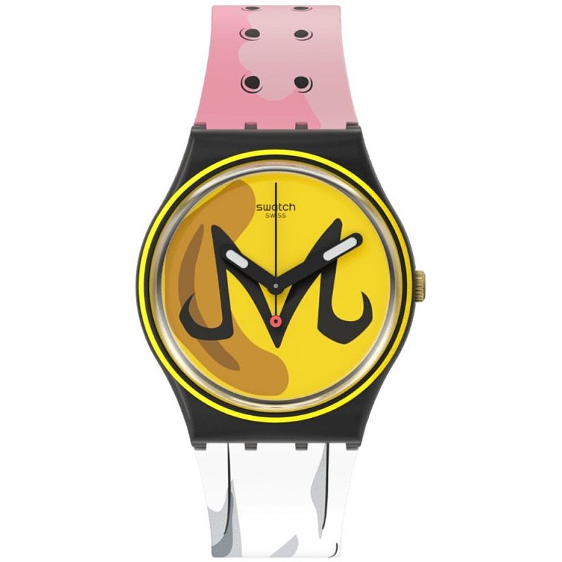 Montre discount swatch jaune